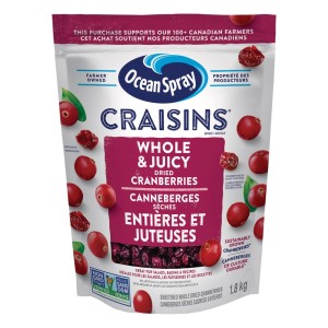 Ocean Spray Craisins Whole Dried Cranberries